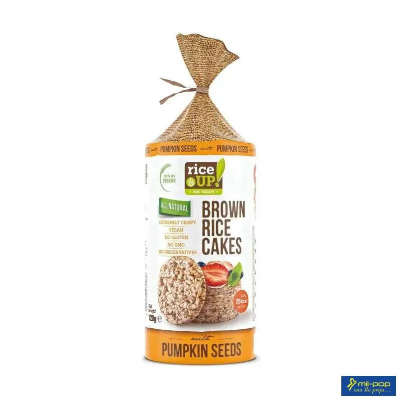 RICE UP RIZINE GALETA-SJEME BUNDEVE 120 G 