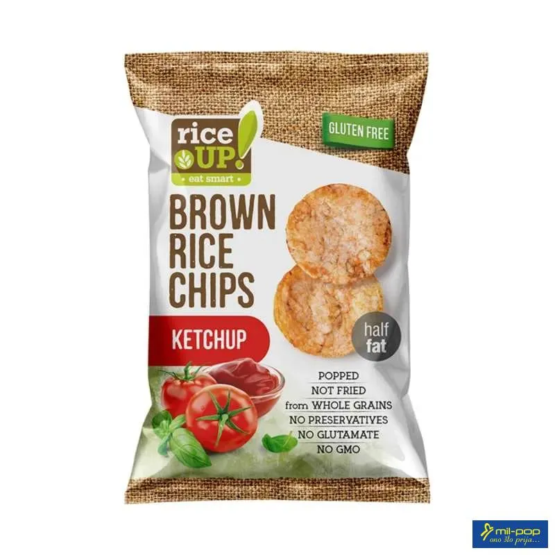 RICE UP RIZIN ČIPS KETCHUP 60G 