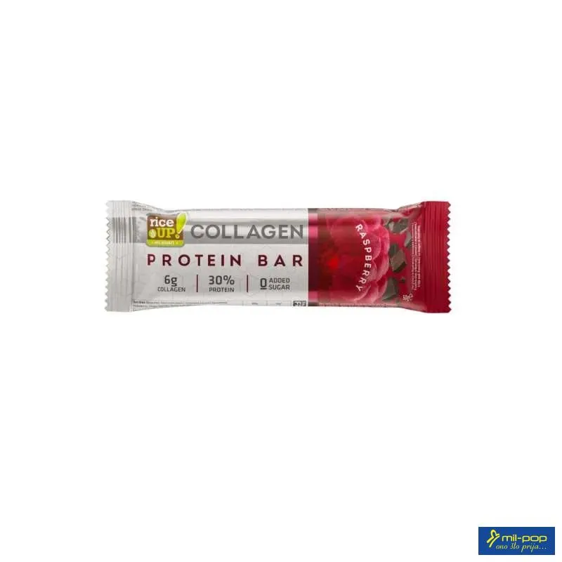 KOLAGEN PROTEINSKI BAR MALINA BEZ DODATNOG SECERA 50G 