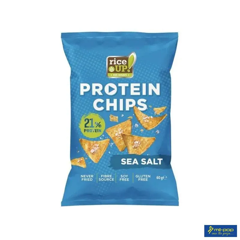 RICE UP PROTEIN ČIPS SO 60G 