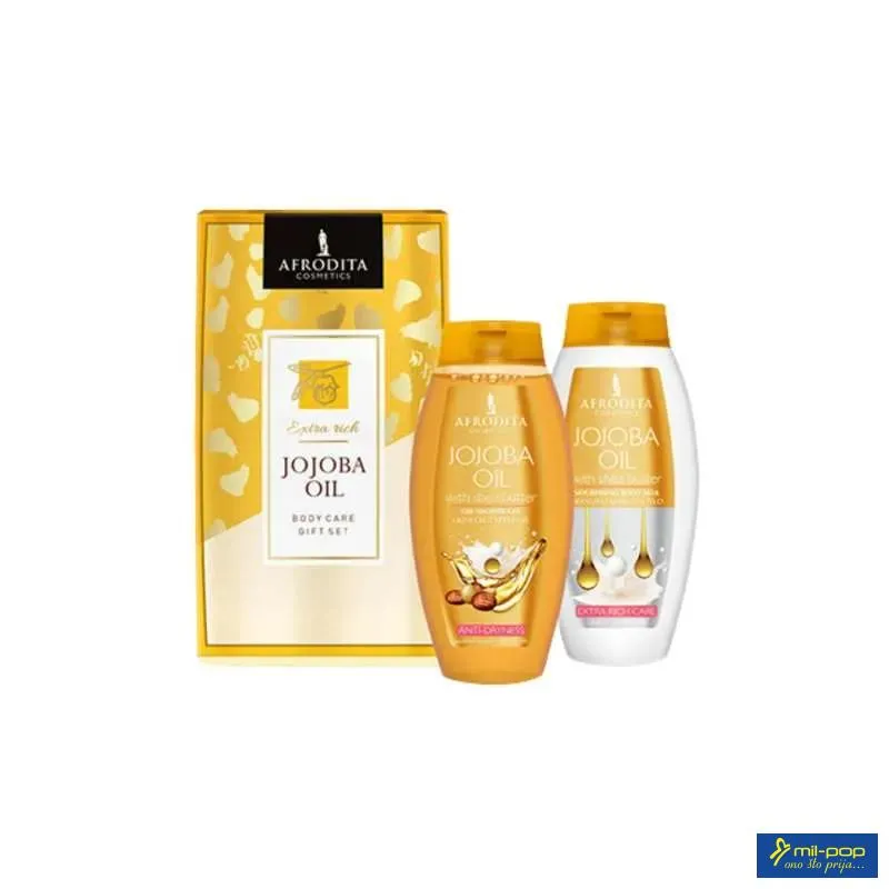 AFRODITA SET JOJOBA OIL (TUS GEL+MLIJEKO ZA TIJELO)
