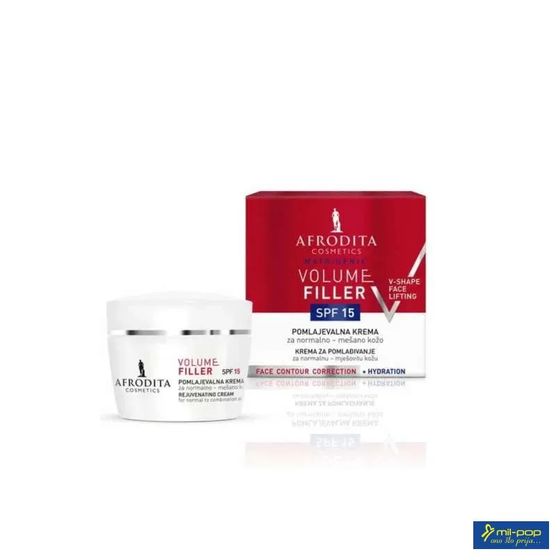 AFRODITA VOLUME FILLER KREMA ZA NORMALNU I MJEŠOVITU KOŽU 50ML