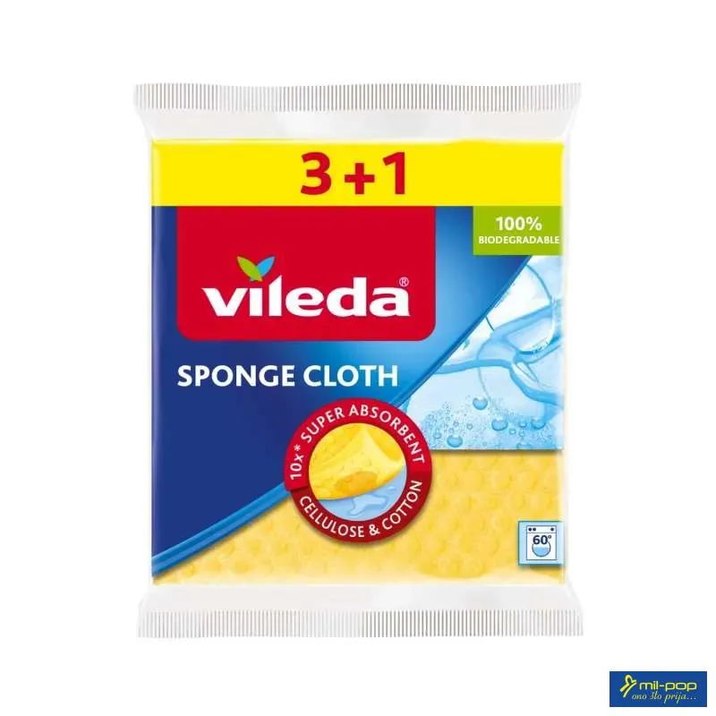 VILEDA SUNĐERASTA KRPA 3+1 