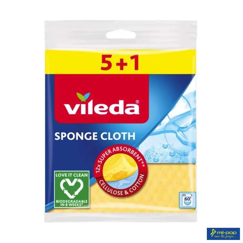 VILEDA SUNĐERASTA KRPA 5+1 
