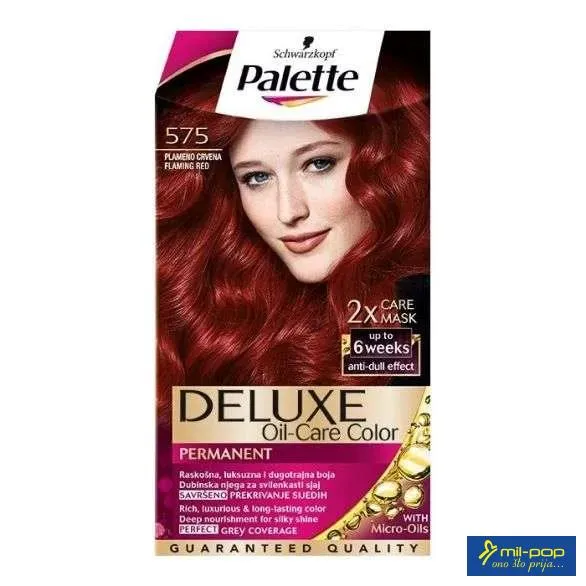 PALETTE DELUXE 575 FLAMING RED