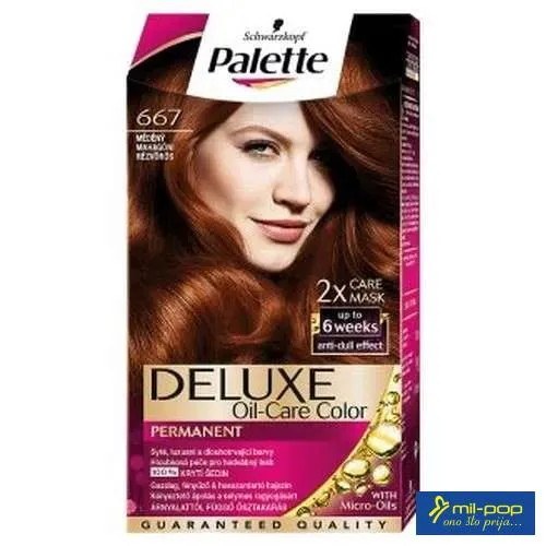 PALETTE DELUXE 667 COPER MAHAGONY