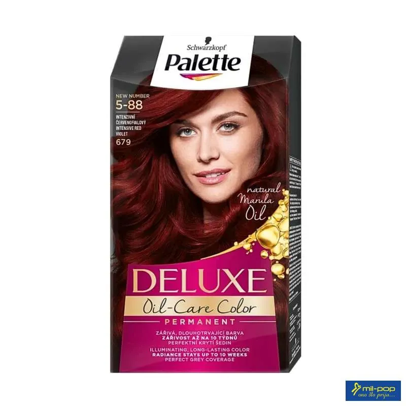 FARBA ZA KOSU PALETTE DELUXE 679 INTESIVE RED VIOLET 