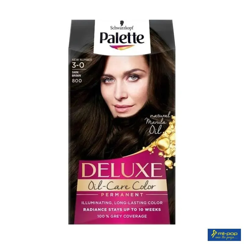PALETTE DELUXE 800 DARK BROWN