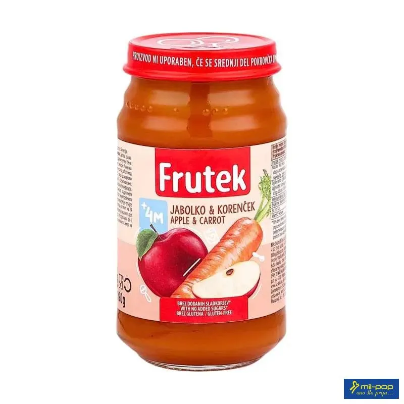 FRUTEK KAŠICA 190G - JABUKA ŠARGAREPA 