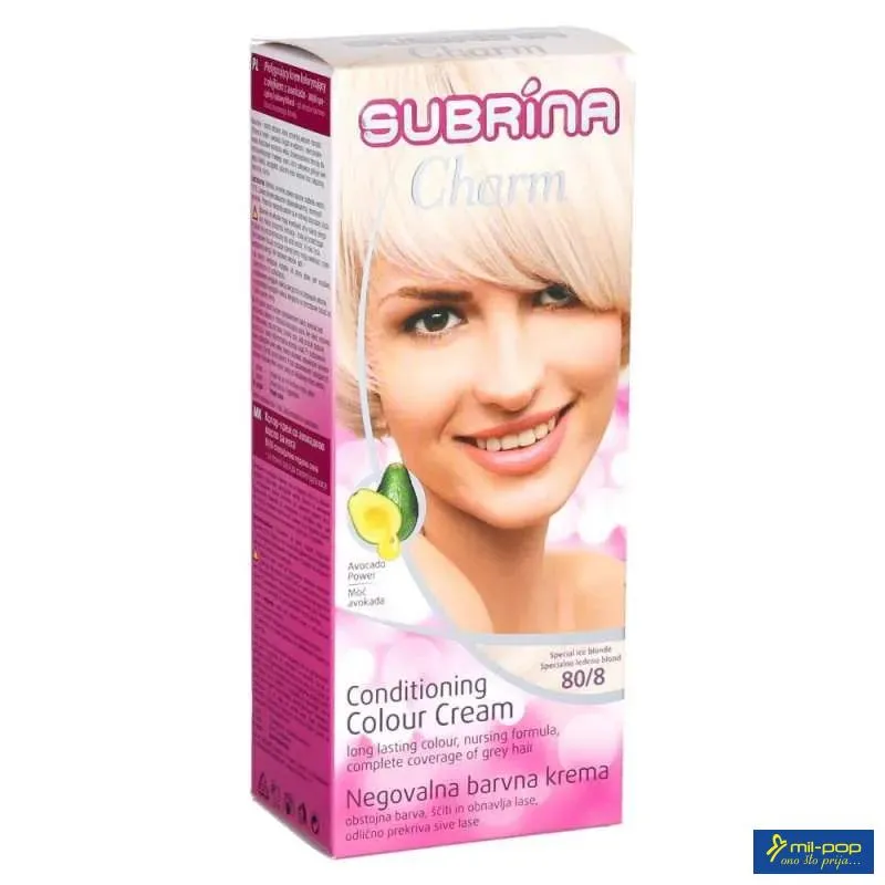 SUBRINA CHARM 80/8 LEDENO PLAVA