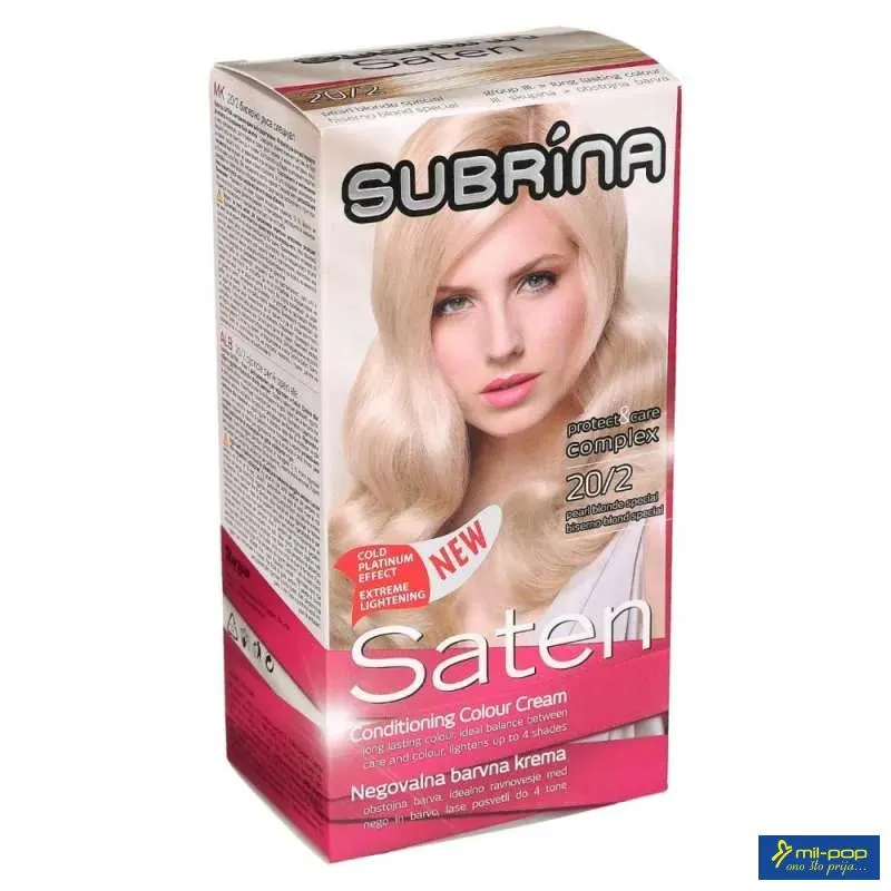 SUBRINA SATEN 20/2 BISERNO BLOND SPEC