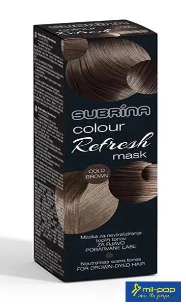 SUB COLOUR REFRESH MASKA ZA KOSU COLD BROWN 65ML