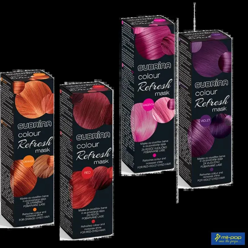 SUB COLOUR REFRESH MASKA ZA KOSU MAGENTA 