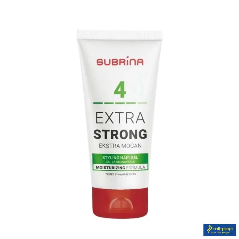 SUBRINA GEL ZA KOSU EXTRA STRONG 4 150ML