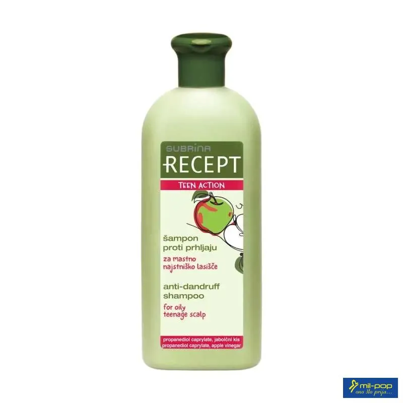 RECEPT ŠAMPON PROTIV PERUTI ZA MASNU KOSU 400ML 