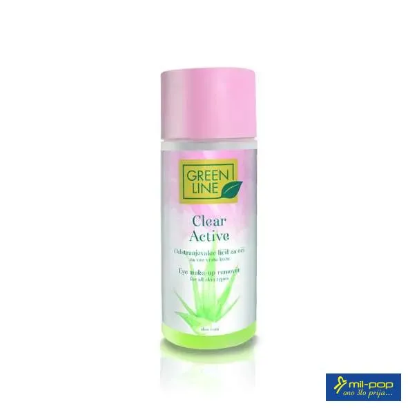 GREEN LINE CLEAR ACTIVE ODSTRANJIVAC SMINKE OCI 150 ML