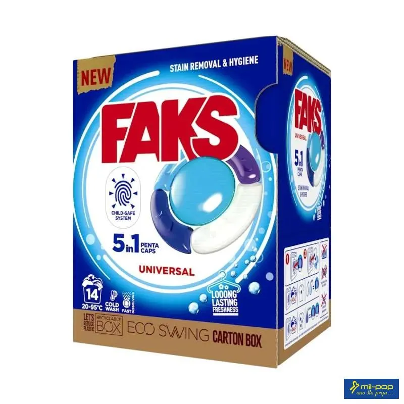 FAKS KAPSULE UNIVERSAL 14 KOM 