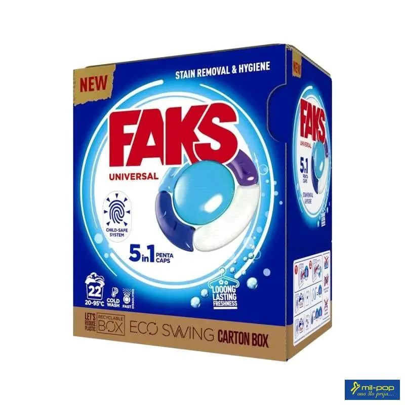 FAKS KAPSULE UNIVERSAL 22 KOM 