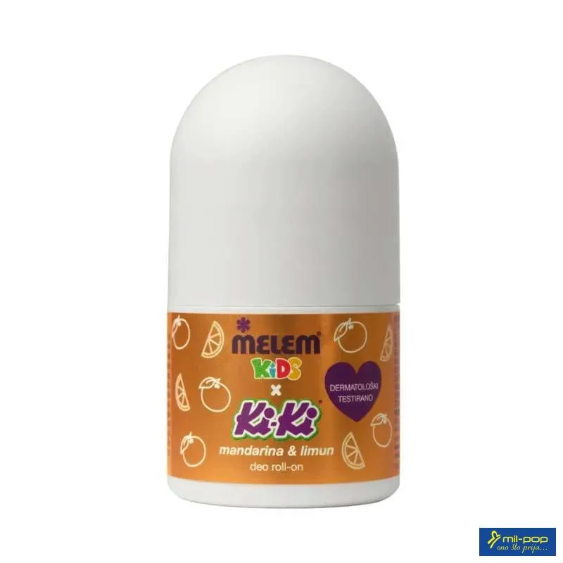 MELEM KIDS X KIKI MANDARINA & LIMUN DEO ROLL-ON 30 ML 