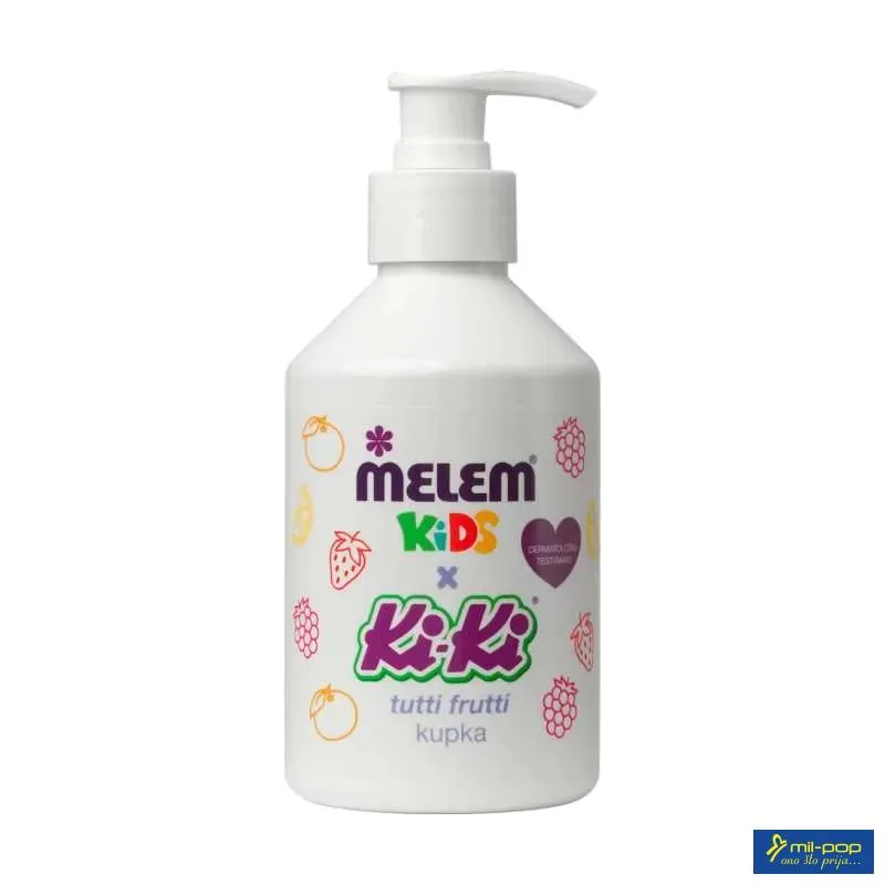 MELEM KIDS X KIKI TUTTI FRUTTI 3U1 VOĆNA KUPKA 300 ML 