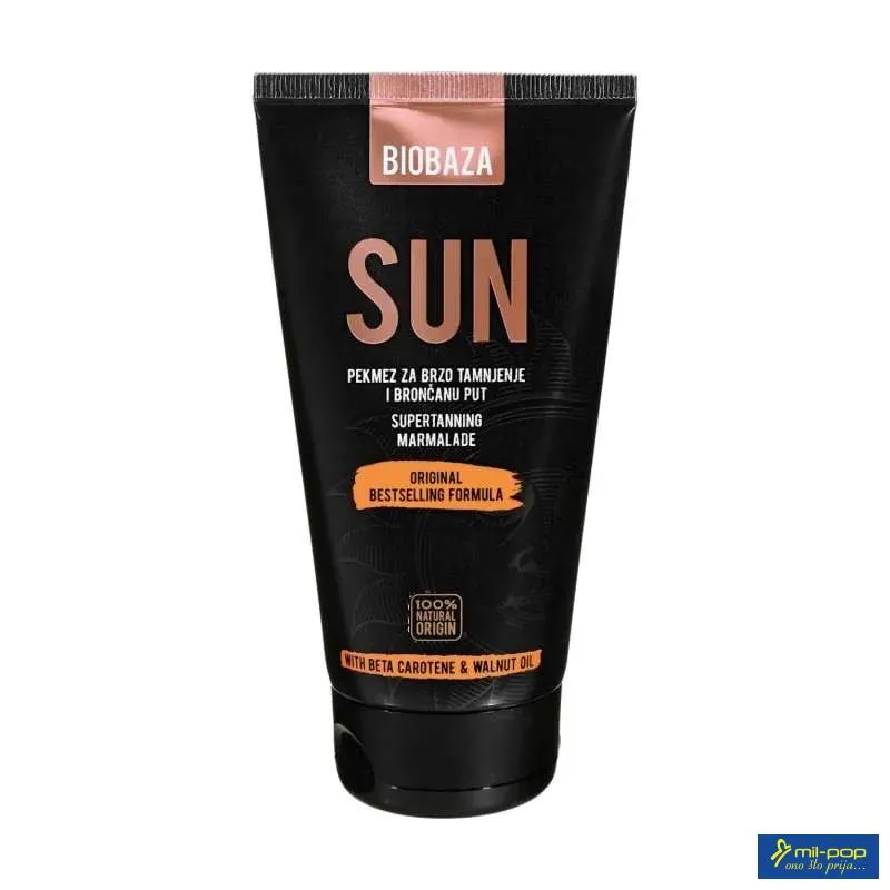 BIOBAZA SUN PEKMEZ ZA BRZO TAMNJENJE I BRONZANU PUT 150ML 