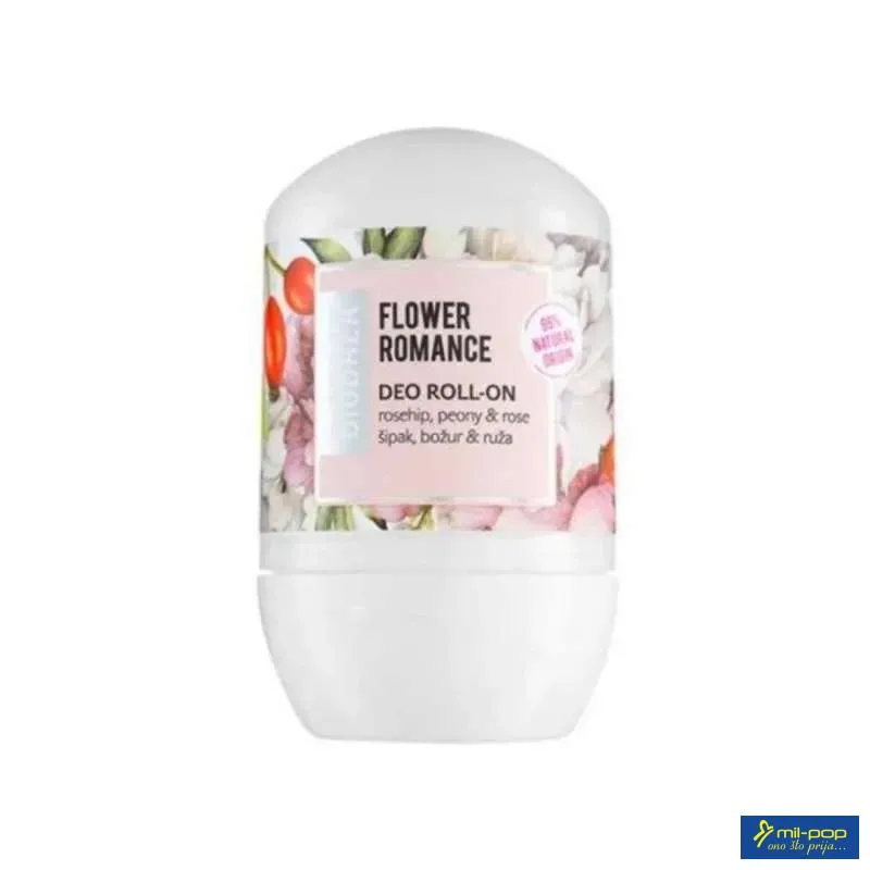 BIOBAZA DEO ROLL ON FLOWER ROMANCE 50 ML 