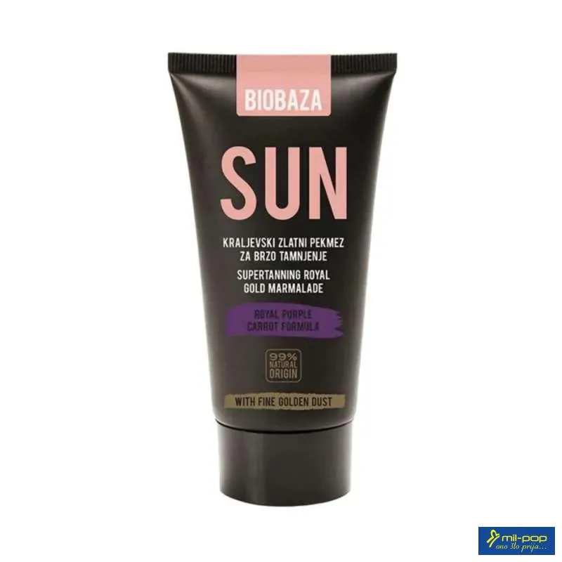 BIOBAZA SUN MARMELADA ZA BRZO TAMNJENJE I BRONZANI TEN 30ML 