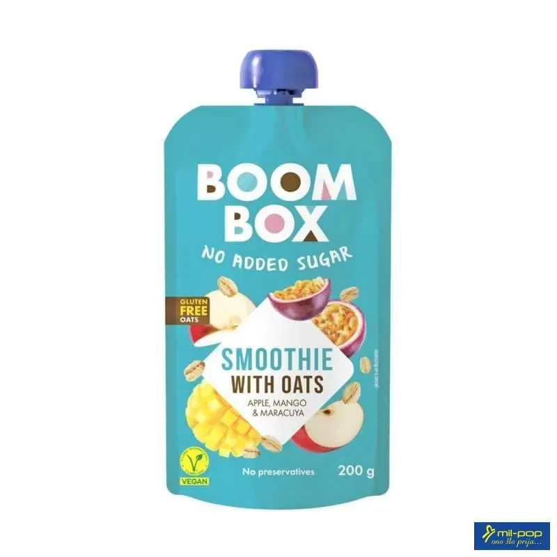 BOOM BOX ZOBENA SMOOTHIE JABUKA-MANGO-MARAK 200G 