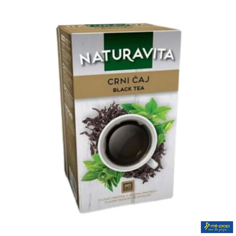 NATURAVITA CRNI ČAJ 20X1,5G TEAMAC 