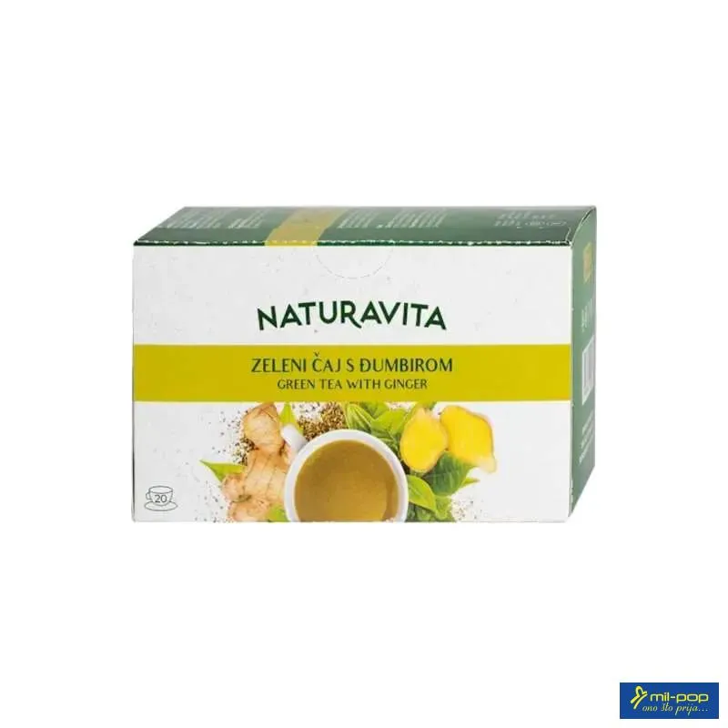 NATURAVITA ZELENI SA DJUMBIROM  20X2G 