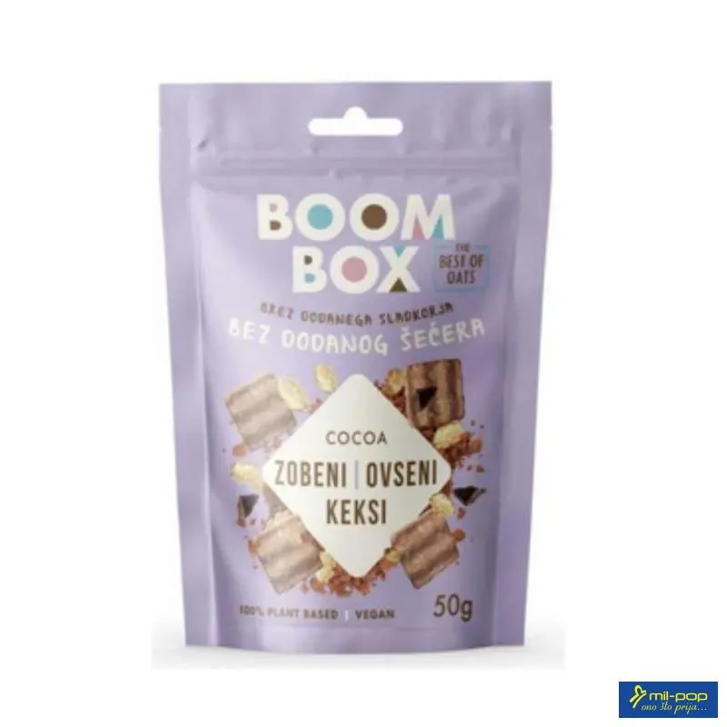BOOM BOX ZOBENA KEKSI KAKAO 50G 