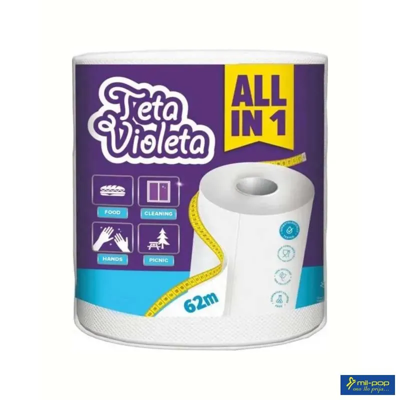 VIOLETA 1/ ALL IN 1 UBRUSI MAXI 2 SLOJA 