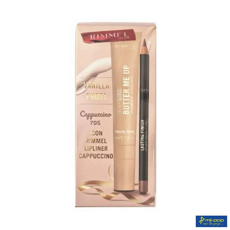 RIMMEL SET BUTTER ME UP VANILLA FROST 
