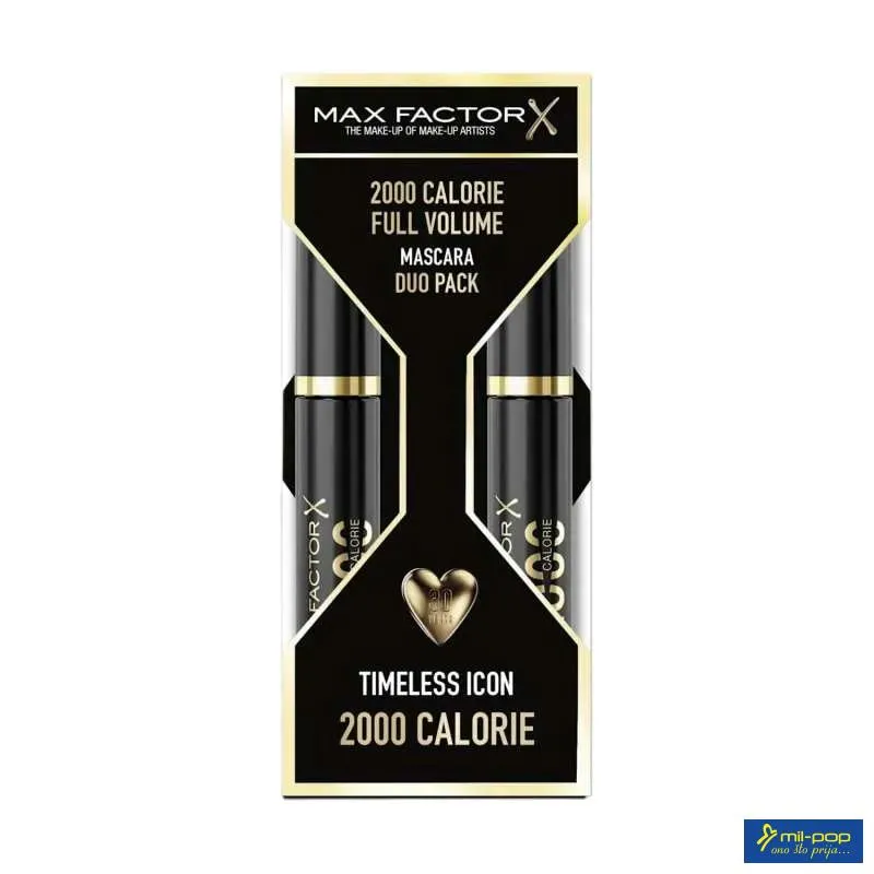 MAX FACTOR SET MSC 2000 CALORIE BLACK X2 