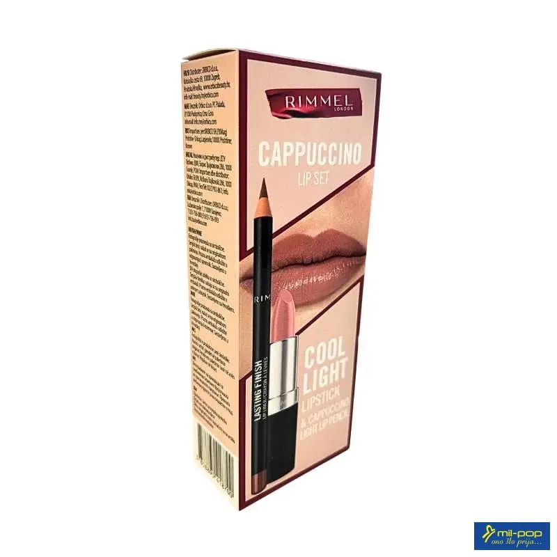 RIMMEL SET LASTING FINISH - CAPPUCCINO LIGHT 