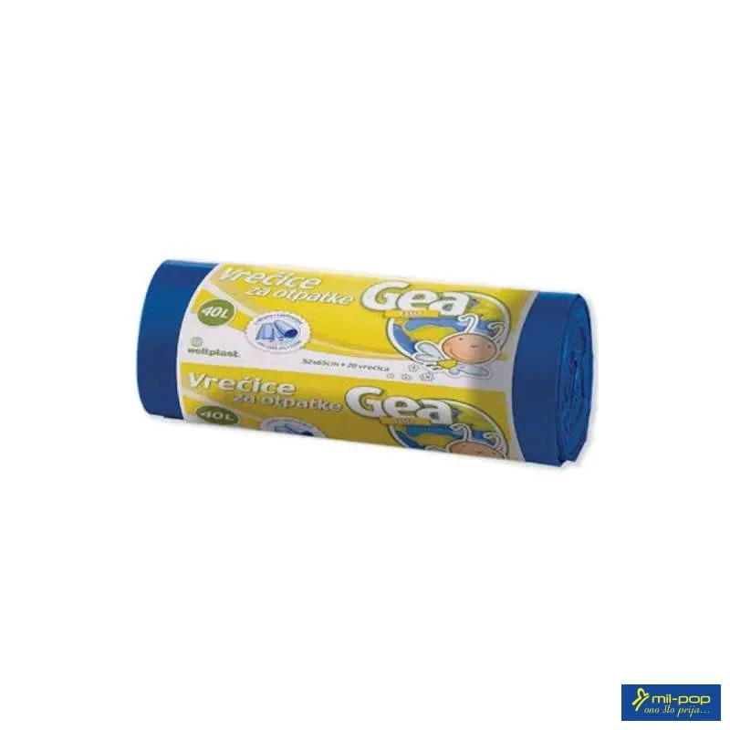 KESA ZA SMECE 40L PLAVA 20/1 