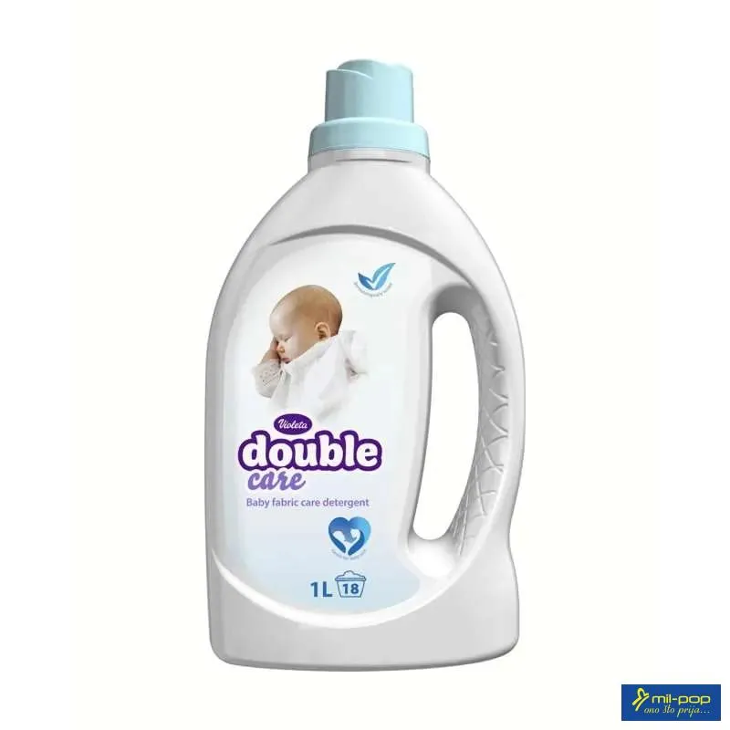 TETA VIOLETA DOUBLE CARE DETERDZENT ZA VEŠ 1L BABY 