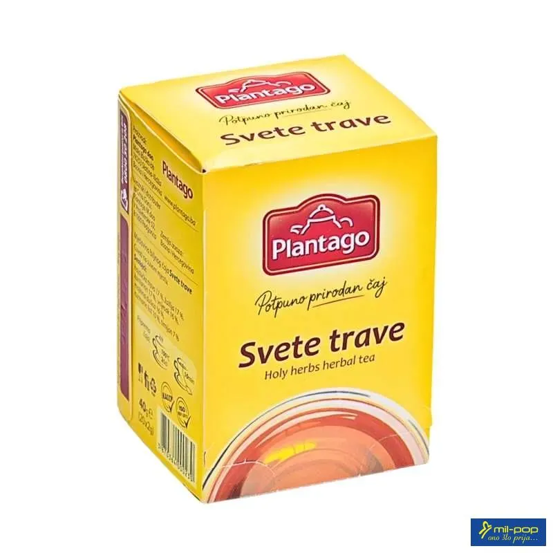 PLANTAGO SVETE TRAVE FILTER ČAJ 40GR 