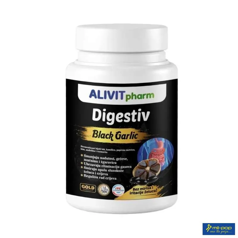 BLACK GARLIC DIGESTIV 90 KAPSULA 