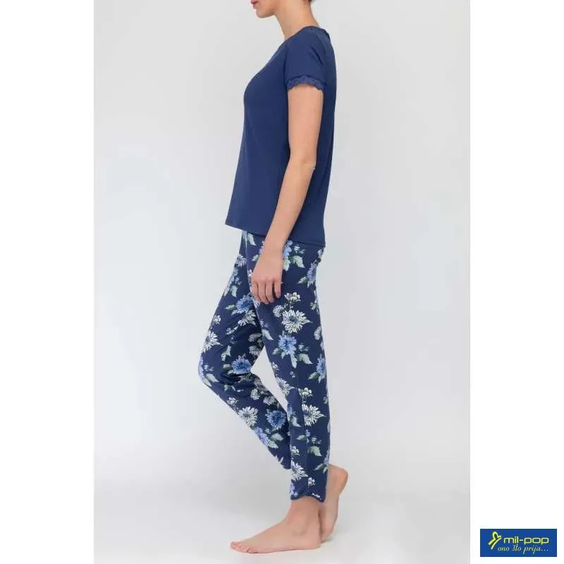 ALMA RAS PIDZAMA K-R HELENA TEGET-KRUPNI FLORAL