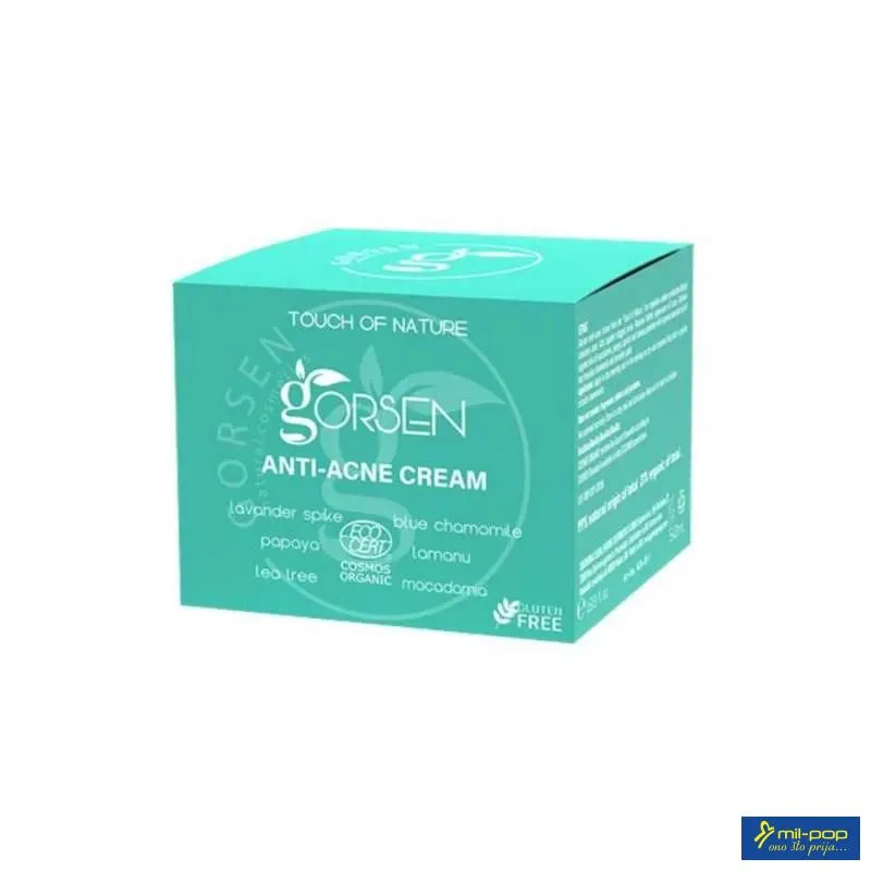 GORSEN ANTI ACNE CREAM 50ML
