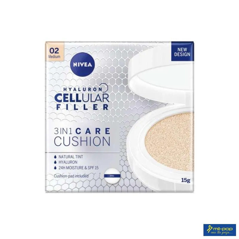 NIVEA KREMA CELLULAR CUSHION MEDIUM 15GR
