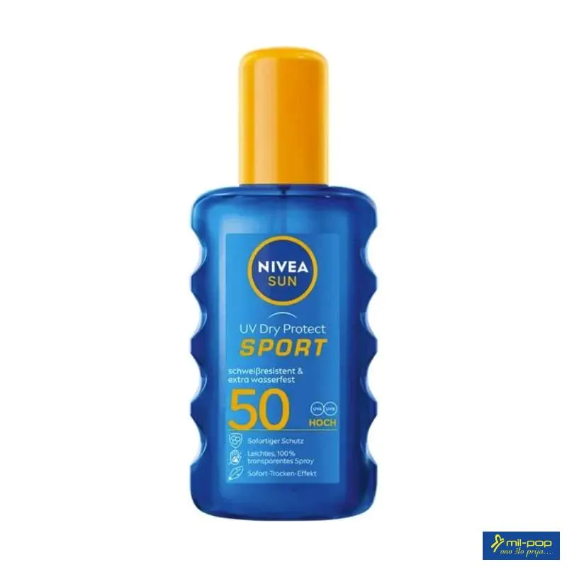 NIVEA SUN PROTECT & DRY INVISBLE SPRAY SPF 50 200ML 
