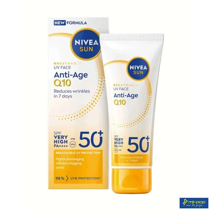 NIVEA SUN KREMA UV ANTI-AGE SPF50+ 
