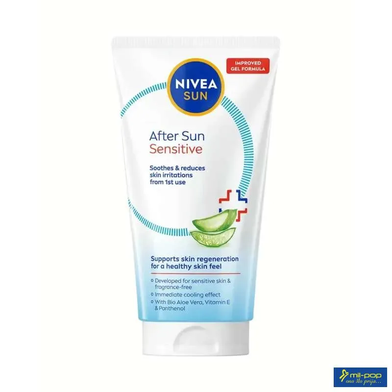 NIVEA AFTER SUN GEL ZA OSJETLJIVU KOŽU 150ML 