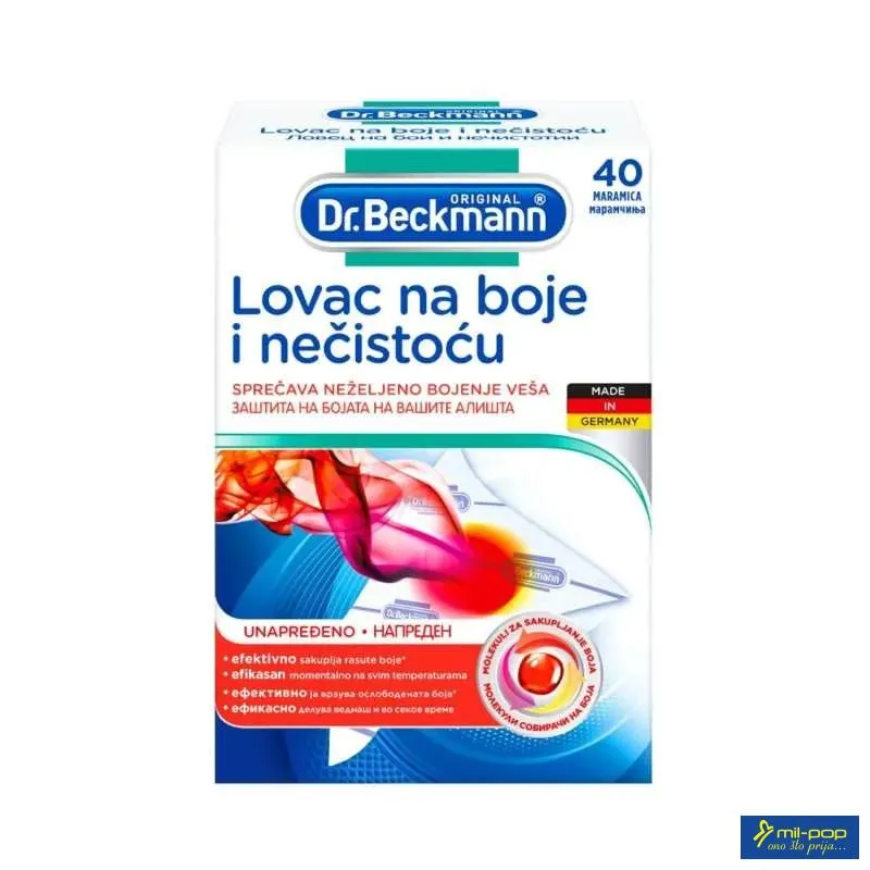 DR.BECKMANN LOVAC NA BOJE I NECISTOCU 40 