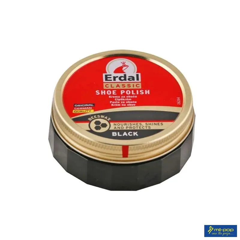 ERDAL KREMA CRNA ZA OBUCU U KUTIJI 55ML 