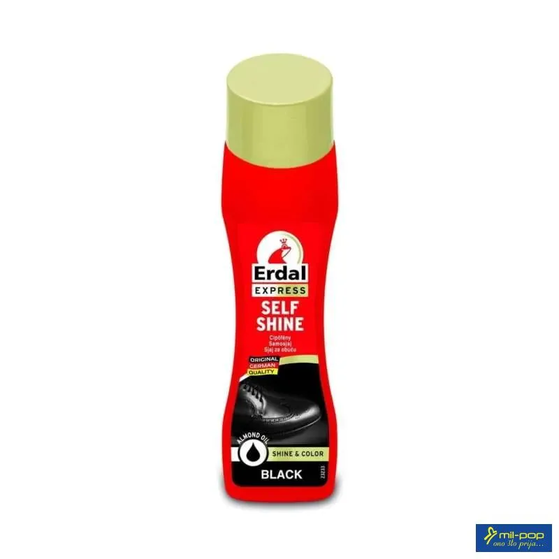 ERDAL SJAJ ZA OBUCU CRNI 65ML 