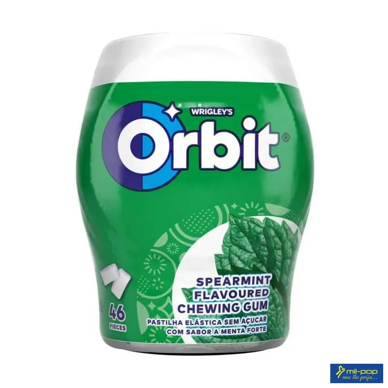 ORBIT ŽVAKE SPEARMINT 46 KOMADA