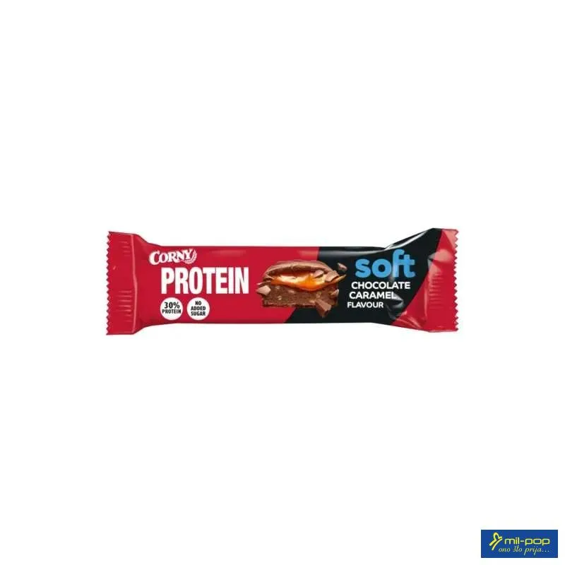CORNY PROTEIN SOFT KIKIRIKI-KARAMEL 45G 